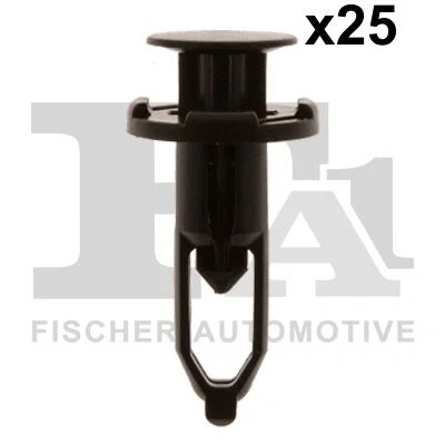 Bilde av FA1 77 30009.25 klips, pynte /beskyttelseslist svart TOYOTA: Avensis III Stasjonsvogn, Land Cruiser Prado 120, II Station Wagon