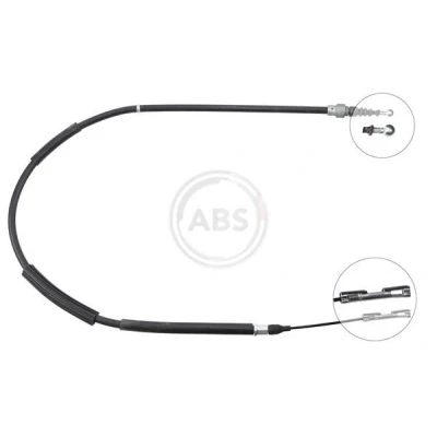 Bilde av A.B.S. K17027 Bremsekabel 1125 for høyre/venstre ratt AUDI: A2