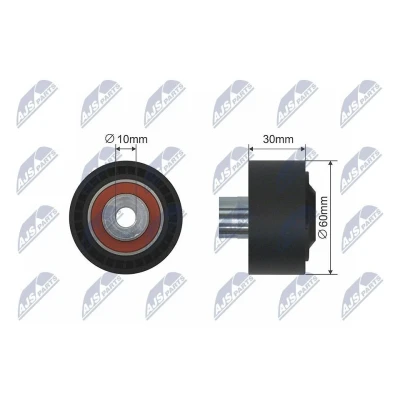 Bilde av Strammerull, kilerem, citroën,fiat,peugeot,toyota, 16 114 228 80, 1611422880, 5751.E6, 5751.F4, 5751E6, 5751F4, 9658559480, SU001A2687,