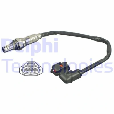 Bilde av DELPHI ES20430 12B1 Lambdasonde planarsonde, oppvarmet OPEL: Astra H Caravan, Corsa D Hatchback, Hatchback