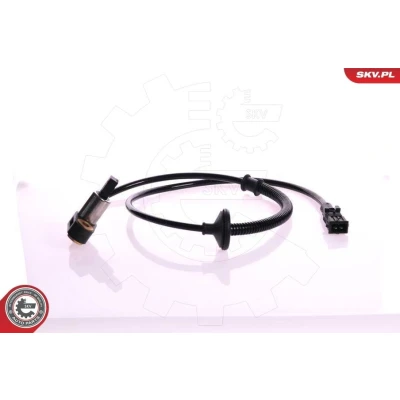 Bilde av ESEN SKV 06SKV087 ABS Sensor bakaksel 2 polet 725mm 12V elektrisk svart firkantet han