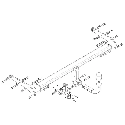 Bilde av Tilhengerfeste, standard skoda kamiq (nw4),