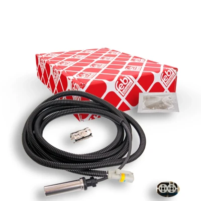 Bilde av FEBI BILSTEIN 104522 ABS Sensor venstre bakaksel med fett, hylse 1150 2834 3075 MAN: TGL