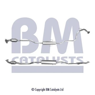 Bilde av Katalysator, Bak, toyota yaris, 174100J050, 174100Y010
