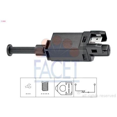 Bilde av FACET 7.1055 bremselysbryter mekanisk Made in Italy OE Equivalent VOLKSWAGEN: Transporter 4 Bus, 4, Lupo / 3L, AUDI: A3 Hatchback