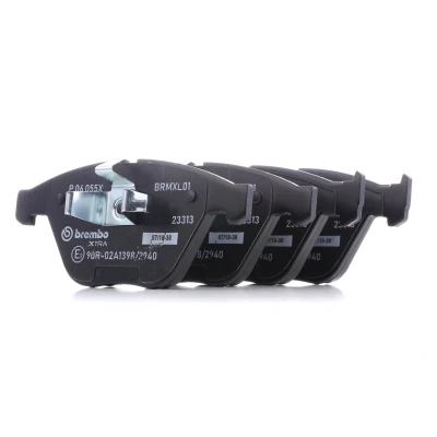 Bilde av BREMBO P 06 055X Bremseklosser klargjort for slitasjeindikator uten tilbehør BMW: X1, 3 Touring, Sedan