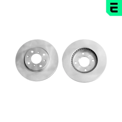 Bilde av OPTIMAL BS 8452C Bremseskiver framaksel 252 20 4/8 ventilert belagt SUZUKI: SWIFT 3, OPEL: Agila B