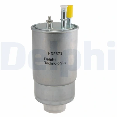 Bilde av DELPHI Drivstoffilter med hurtigkobling HDF671 FIAT: Ducato III Flatvogn lastebil / Chassis, Minibuss, Doblo II Varebil Stasjonsvogn