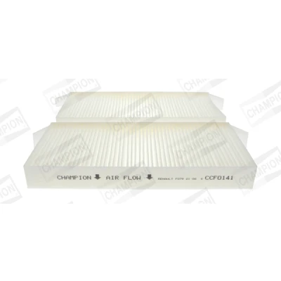Bilde av CHAMPION CCF0141 Kupéfilter pollenfilter, Partikkelfilter 264 131 30 RENAULT: LAGUNA 3 Grandtour,