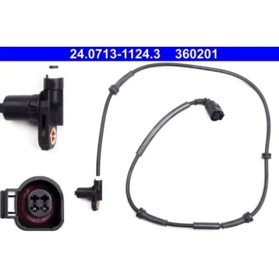 Bilde av ATE 24.0713 1124.3 ABS Sensor 1026 VOLKSWAGEN: Sharan I, SEAT: Alhambra I
