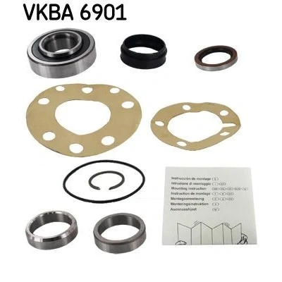 Bilde av SKF VKBA 6901 Hjullagersett med akseltetningsring 90 TOYOTA: HILUX 6 Pick up, 3 5 up