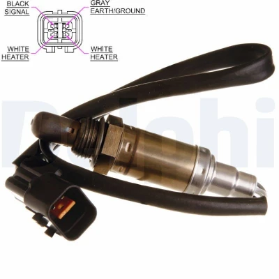 Bilde av DELPHI ES10883 12B1 Lambdasonde Fingersonde, oppvarmet HYUNDAI: Tucson, SANTA FE 2
