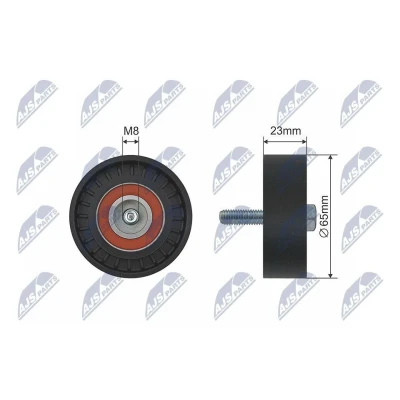 Bilde av Løpehjul, kilerem, alfa romeo mito, fiat 500, 500 c, 500l, panda, panda van, punto, punto skåp/halvkombi, lancia ypsilon, 55225535