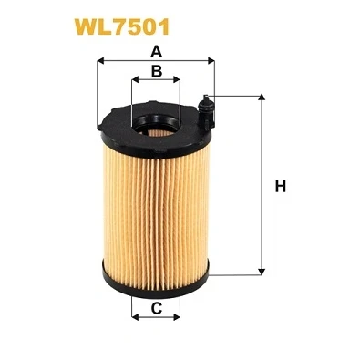 Bilde av Oljefilter WIX FILTERS WL7501
