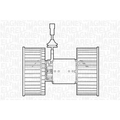 Bilde av MAGNETI MARELLI 069412534010 Interiørvifte