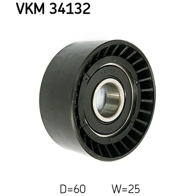 Bilde av SKF VKM 34132 Styrerulle VOLVO: V70 3, XC60 I, S80 II, FORD: MONDEO 4 Turnier, S Max Mk1