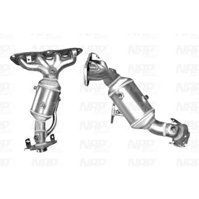 Bilde av NAP carparts CAK11323 Katalysator inntil Euro 5 E9 103R