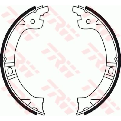 Bilde av TRW GS8759 Handbromsbackar
