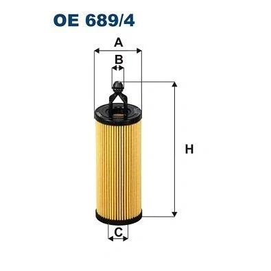 Bilde av FILTRON OE 689/4 Oljefilter Filterinnsats JEEP: WRANGLER 3, GRAND Cherokee 4, V, FIAT: Freemont, DODGE: Journey MPV, Avenger Sedan