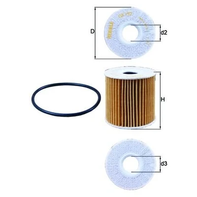 Bilde av Oljefilter MAHLE ORIGINAL OX 192D