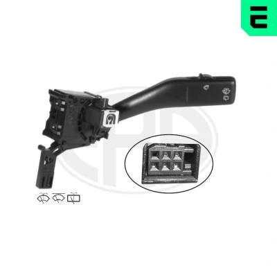 Bilde av Bryter komplett rattstamme, audi,seat,skoda,vw, 1K0 953 519 01C, 9B9, B H H, 1