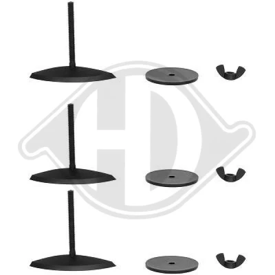 Bilde av DIEDERICHS ZUB00395 Holder, radiatorgitter foran