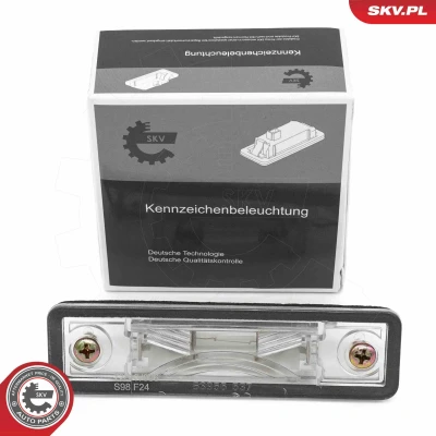 Bilde av Nummerskiltlys, Høyre, Venstre opel OE 09197577, 1224143, 4800577