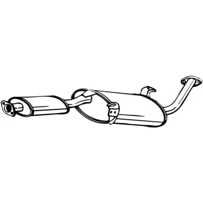 Bilde av Midtre eksospotte BOSAL 145 015