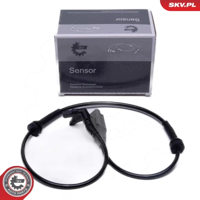 Bilde av ESEN SKV 06SKV426 ABS Sensor framaksel begge sider 2 665 705 12 svart CITROËN: Berlingo II Van, II, PEUGEOT: Partner Tepee