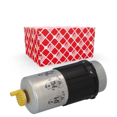Bilde av FEBI BILSTEIN 105814 Drivstoffilter Påskruingsfilter, med tappeplugg for vann FORD: Transit Mk5 Flatvogn lastebil/Chassis, Minibuss
