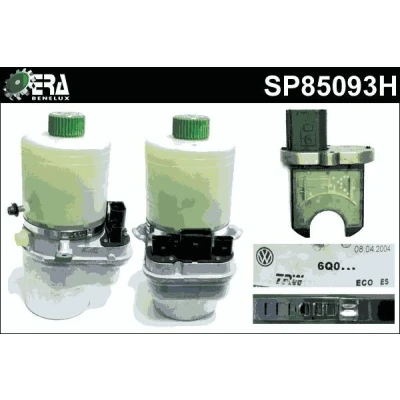 Bilde av ERA Benelux SP85093H Hydraulikkpumpe elektrisk hydraulisk SKODA: Fabia 2, VOLKSWAGEN: Polo IV Hatchback
