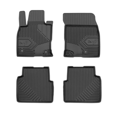 Bilde av FROGUM No. 77 77425057 Gulvmatte sett TPE (termoplastisk elastomer) foran og bak 4 svart Skreddersydd FORD: Kuga Mk3
