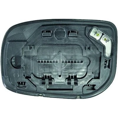 Bilde av DIEDERICHS 6606026 Speilglass høyre TOYOTA: Yaris II Hatchback