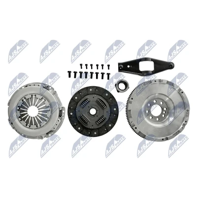 Bilde av NTY NZS FR 003 Clutch med clutchtrykkplate svinghjul, skruesett, clutchplate, utløserlager, utløsergaffel