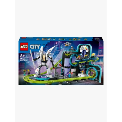 Bilde av LEGO City 60421 Robotverden med berg og dal bane Byggesett Plast