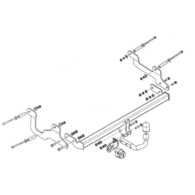 Bilde av Tilhengerfeste, standard dacia lodgy (js_),