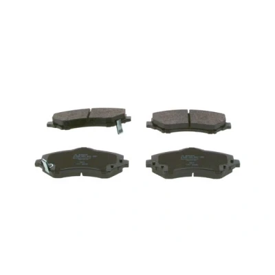 Bilde av BOSCH 0 986 494 493 Bremseklosser Low Metallic med akustisk slitasjevarsel antihyle blikk JEEP: WRANGLER 3, FIAT: Freemont, DODGE: Journey MPV