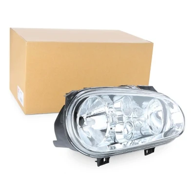 Bilde av VAN WEZEL 5888962 Frontlykter høyre H7, H1 transparent for høyrekjøring uten motor høydejustering hovedlys PX26d