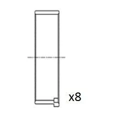 Bilde av Stempelstanglager FAI AutoParts BB2048 STD