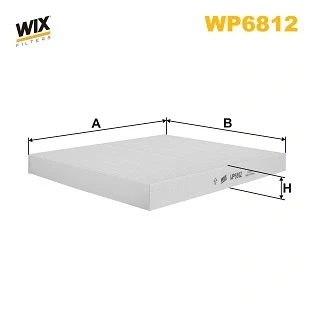 Bilde av Kupéfilter WIX FILTERS WP6812