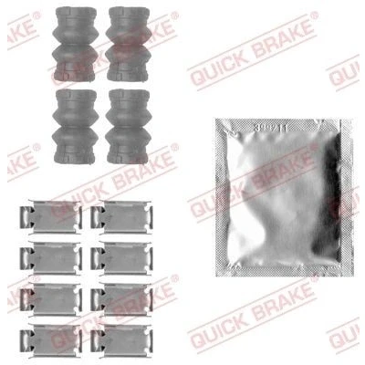Bilde av QUICK BRAKE 109 1788 Tibehørsett, skivebremse belegg OPEL: Insignia A Sports Tourer, Hatchback, Sedan, SAAB: 9 5 Sedan