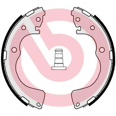Bilde av BREMBO S 49 525 Bremsesko 254 52