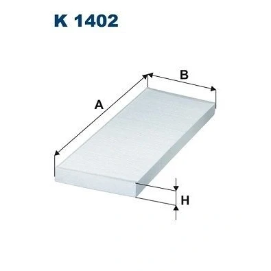 Bilde av FILTRON K 1402 Kupéfilter Partikkelfilter 497 177 31