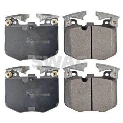 Bilde av SWAG 33 10 7632 Bremseklosser framaksel klargjort for slitasjeindikator BMW: 5 Sedan, Touring, X3, TOYOTA: Supra V