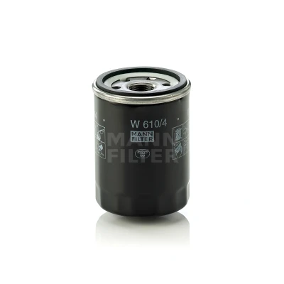 Bilde av MANN FILTER W 610/4 Oljefilter 3/4 16 UNF med en retursperreventil Påskruingsfilter NISSAN: Note I, Micra 3, C+C 3