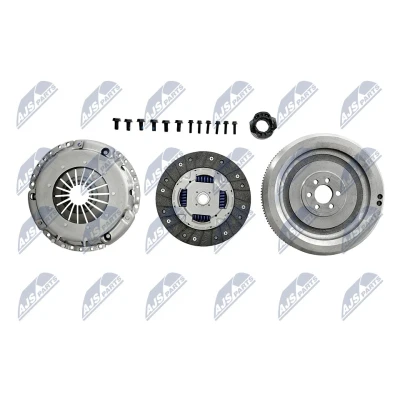 Bilde av NTY NZS VW 004 Clutch med clutchtrykkplate svinghjul, skruesett, clutchplate, utløserlager VOLKSWAGEN: Polo V Hatchback, Golf 4