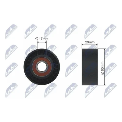 Bilde av Strammerull, kilerem med ribber, alfa romeo,fiat,lancia, 46546374, 55180011, 60815188, 71747798