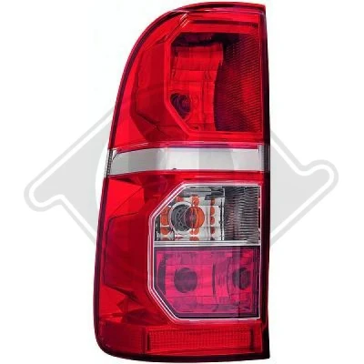 Bilde av DIEDERICHS 6685891 Baklykter venstre P21W, P21/5W, PY21W TOYOTA: HILUX 3 Pick up