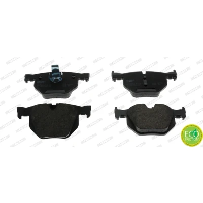 Bilde av FERODO PREMIER ECO FRICTION FDB1748 Bremseklosser klargjort for slitasjeindikator med kolbleklips uten tilbehør BMW: 5 Touring, Sedan, 6 Coupé