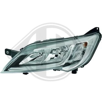 Bilde av DIEDERICHS 3484881 Frontlykter FIAT: Ducato III Flatvogn lastebil / Chassis, Van, Minibuss, PEUGEOT: Boxer Minibuss